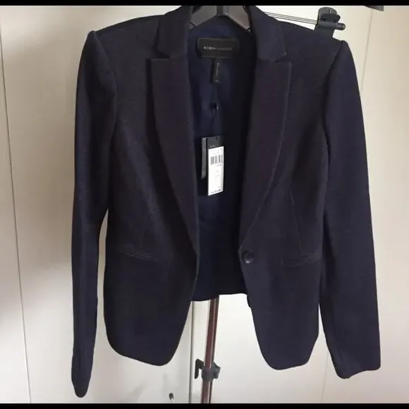 BCBGMAXAZRIA Dark Denim Blazer - Picture 4 of 4
